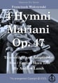 4 Hymni Mariani, Op.47 P.O.D cover
